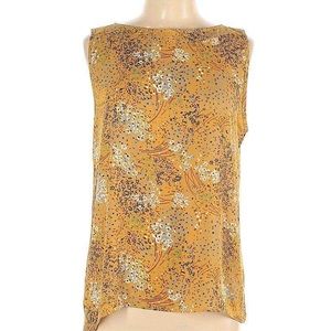 Loft sleeveless dress print blouses